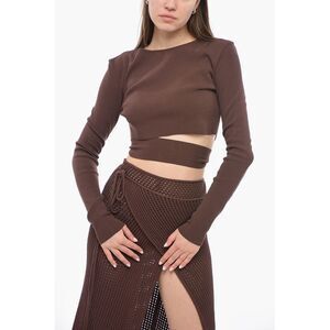 Long-Sleeve Top with Cut-Out Detail